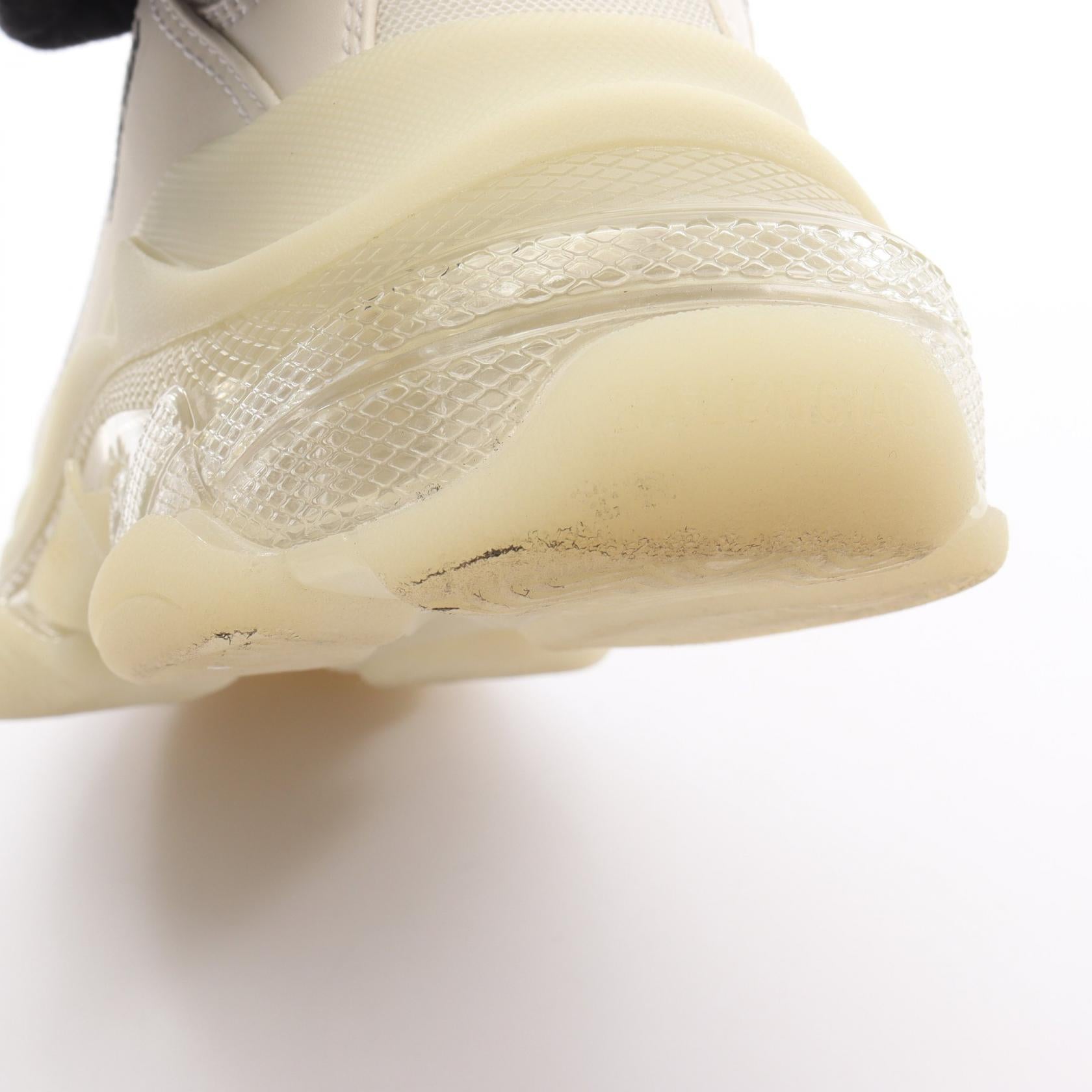 バレンシアガ トリプルS レザー スニーカー