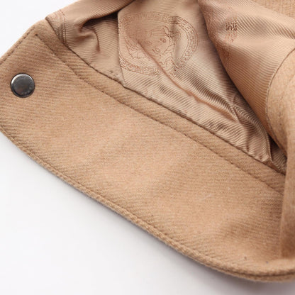 ヴェルサーチ ウール キャメル コート