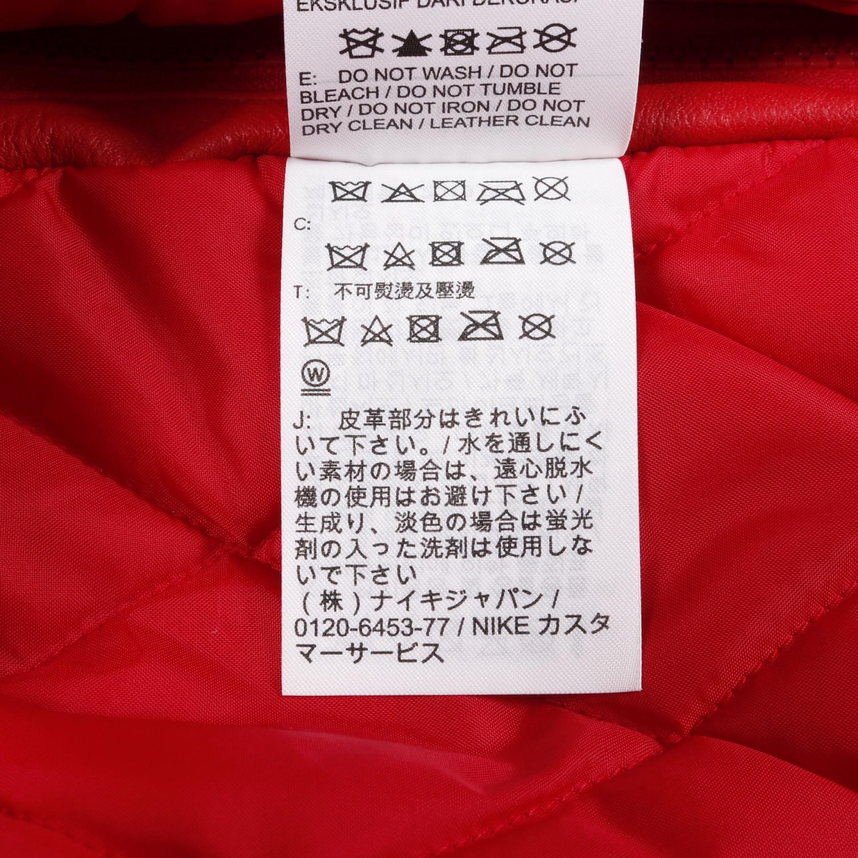 Supreme × NIKE レザー ジャケット