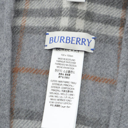 バーバリー ウールケープ