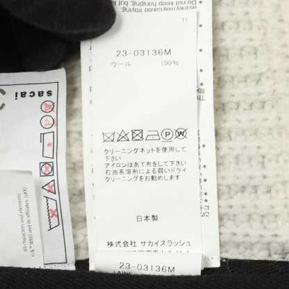 Sacai sacai × INTERSTELLAR ウール カーディガン