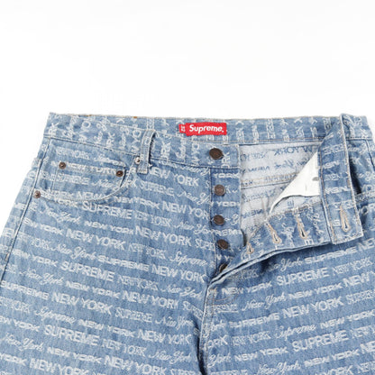 シュプリーム コットン デニム パンツ