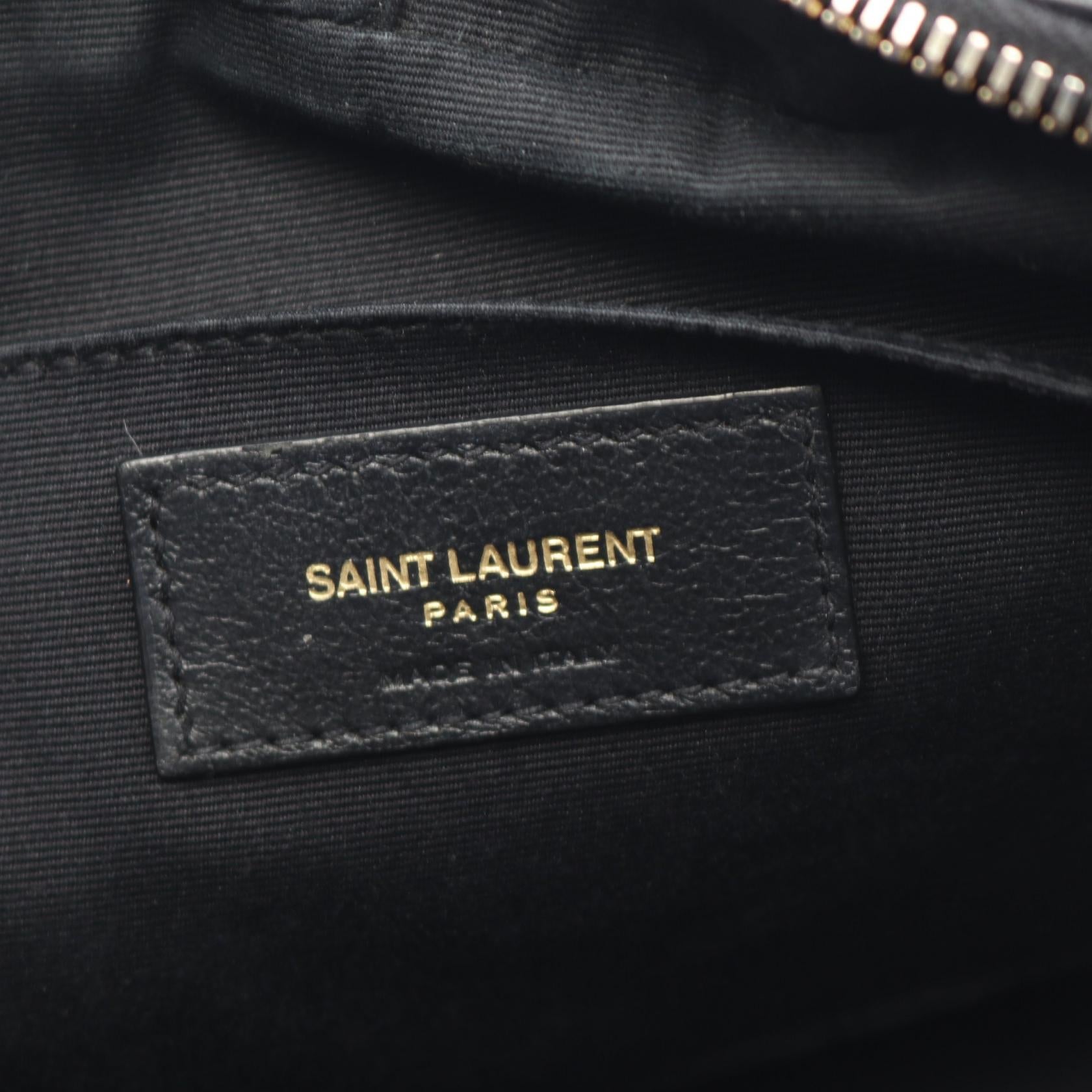 サンローラン パリ LOU モノグラム レザー ショルダーバッグ