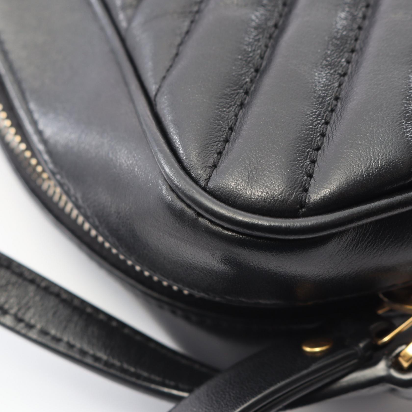 サンローラン パリ LOU モノグラム レザー ショルダーバッグ