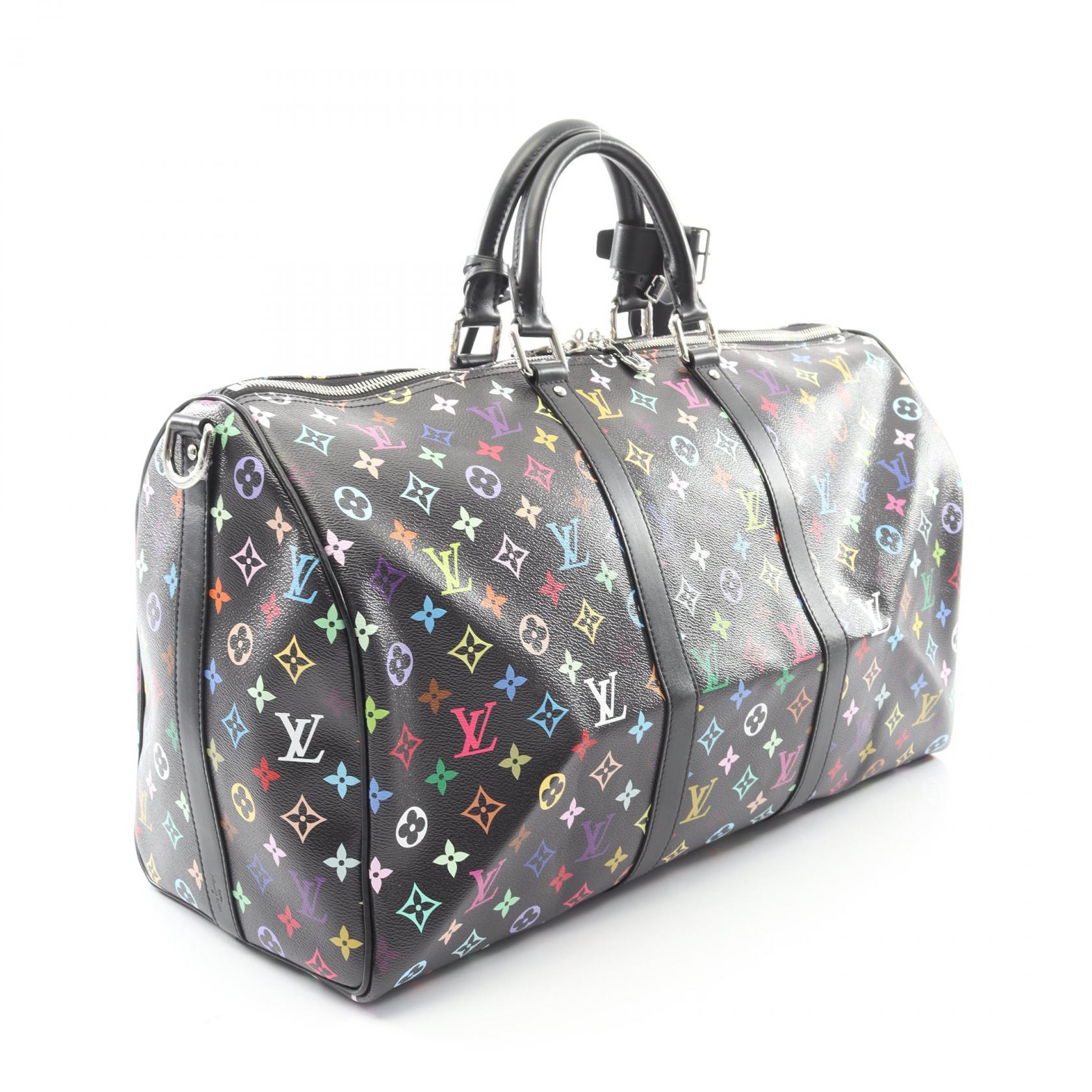 ルイヴィトン LV × TM キーポル バンドリエール モノグラムマルチカラー ボストンバッグ