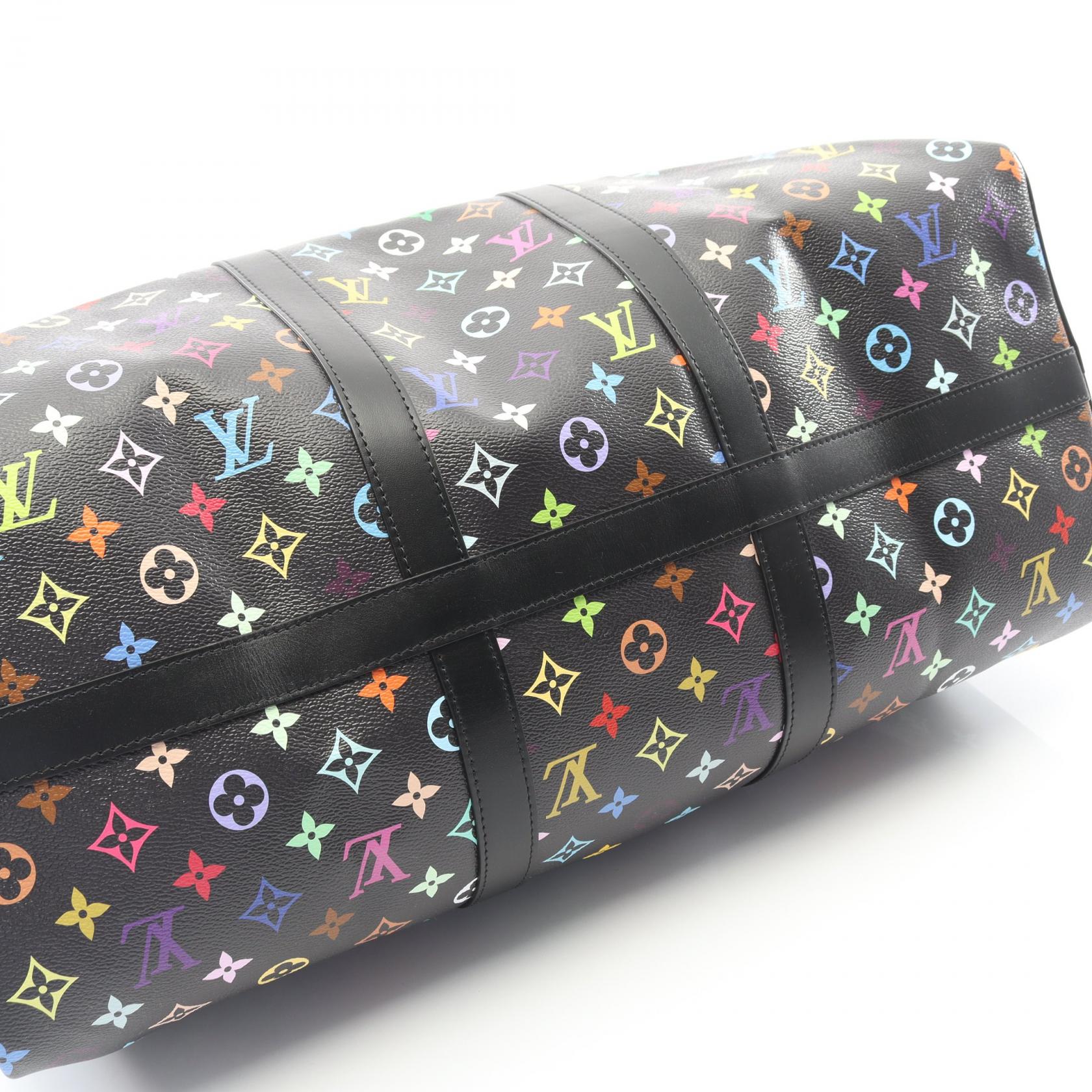 ルイヴィトン LV × TM キーポル バンドリエール モノグラムマルチカラー ボストンバッグ