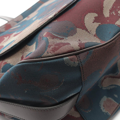 ディオール Christian Dior × Peter Doig キャンバスレザーショルダーバッグ