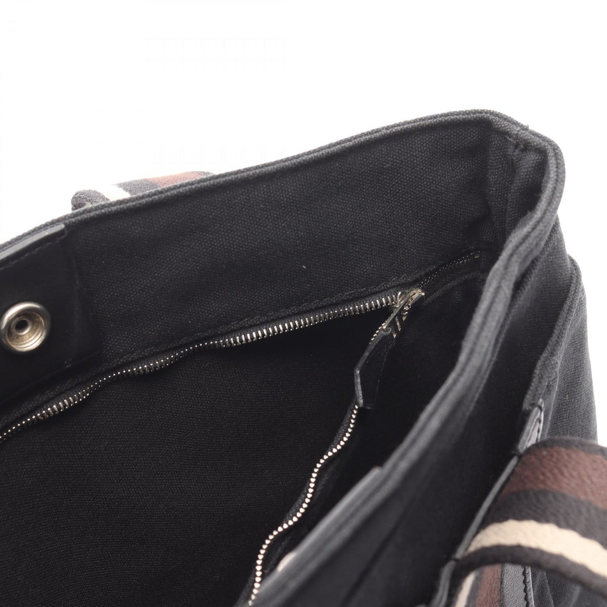 エルメス トロカホリゾンタルPM キャンバス レザー トートバッグ