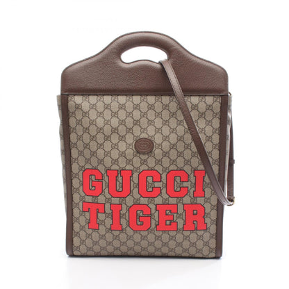 グッチ GGスプリーム コーテッドキャンバス トートバッグ