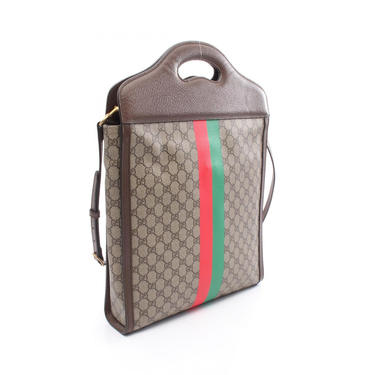 グッチ GGスプリーム コーテッドキャンバス トートバッグ