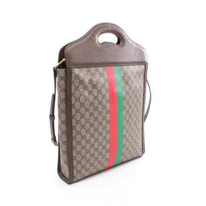 グッチ GGスプリーム コーテッドキャンバス トートバッグ
