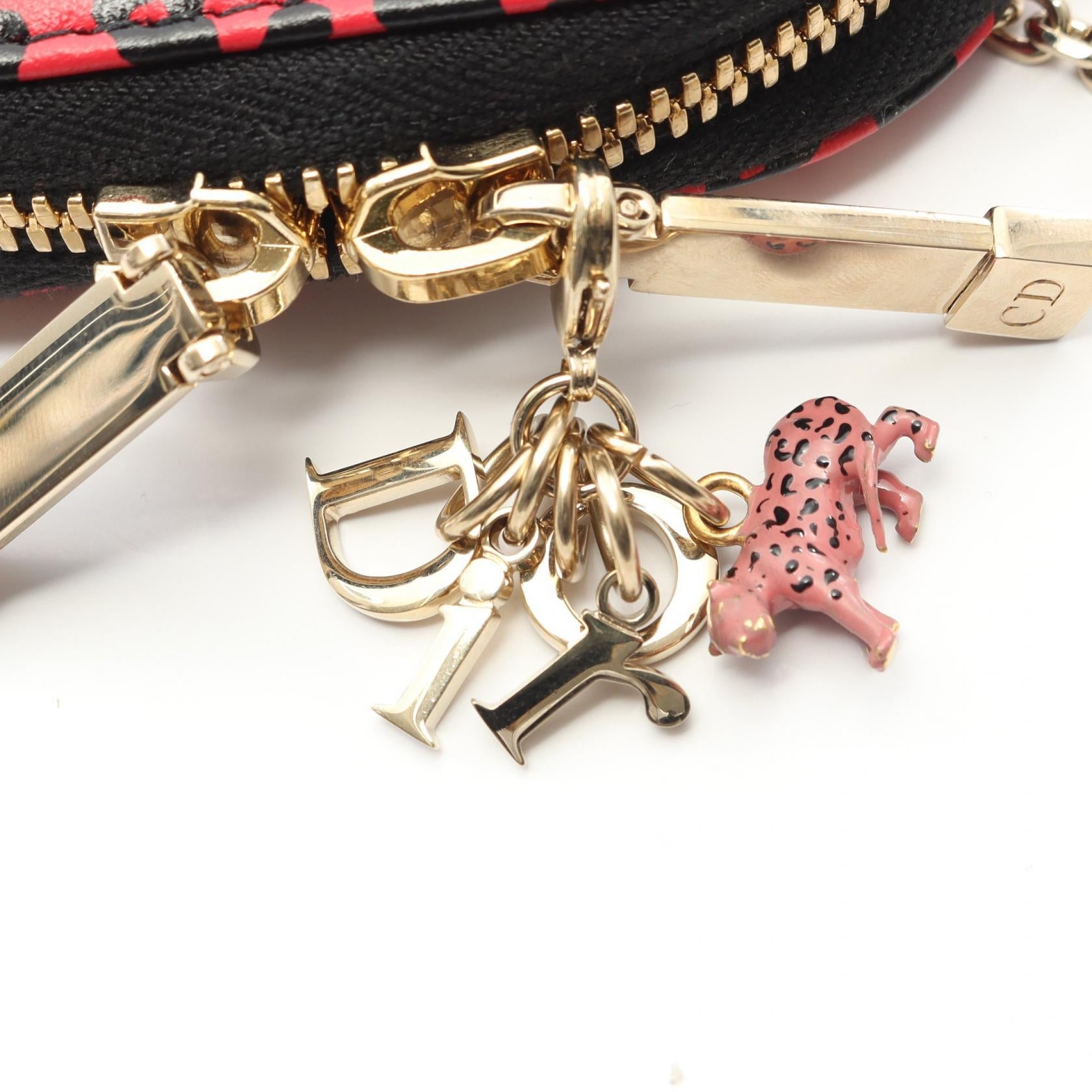 ディオール LADY DIOR レザー フォンホルダー