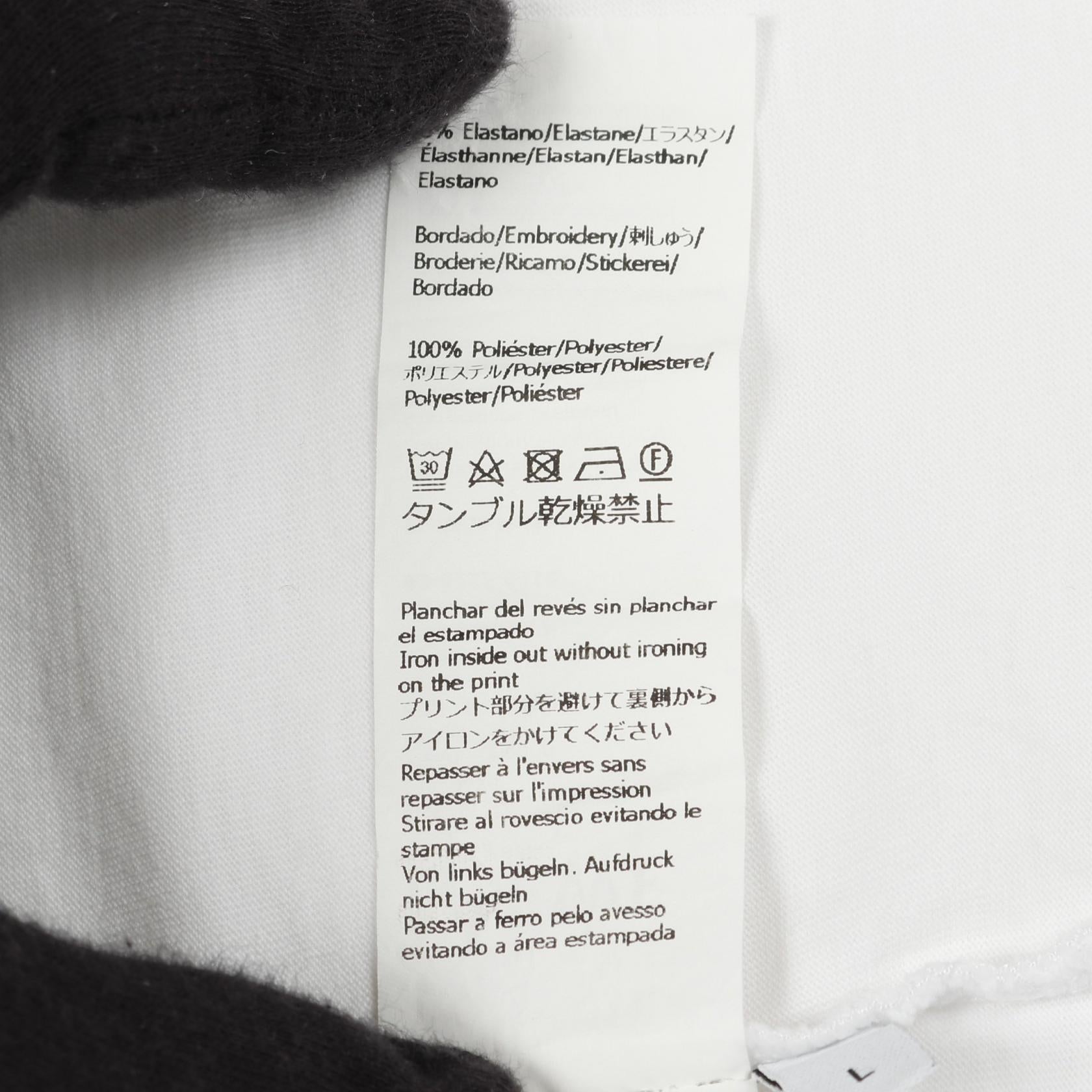 ロエベ グリッチアナグラム コットントップス