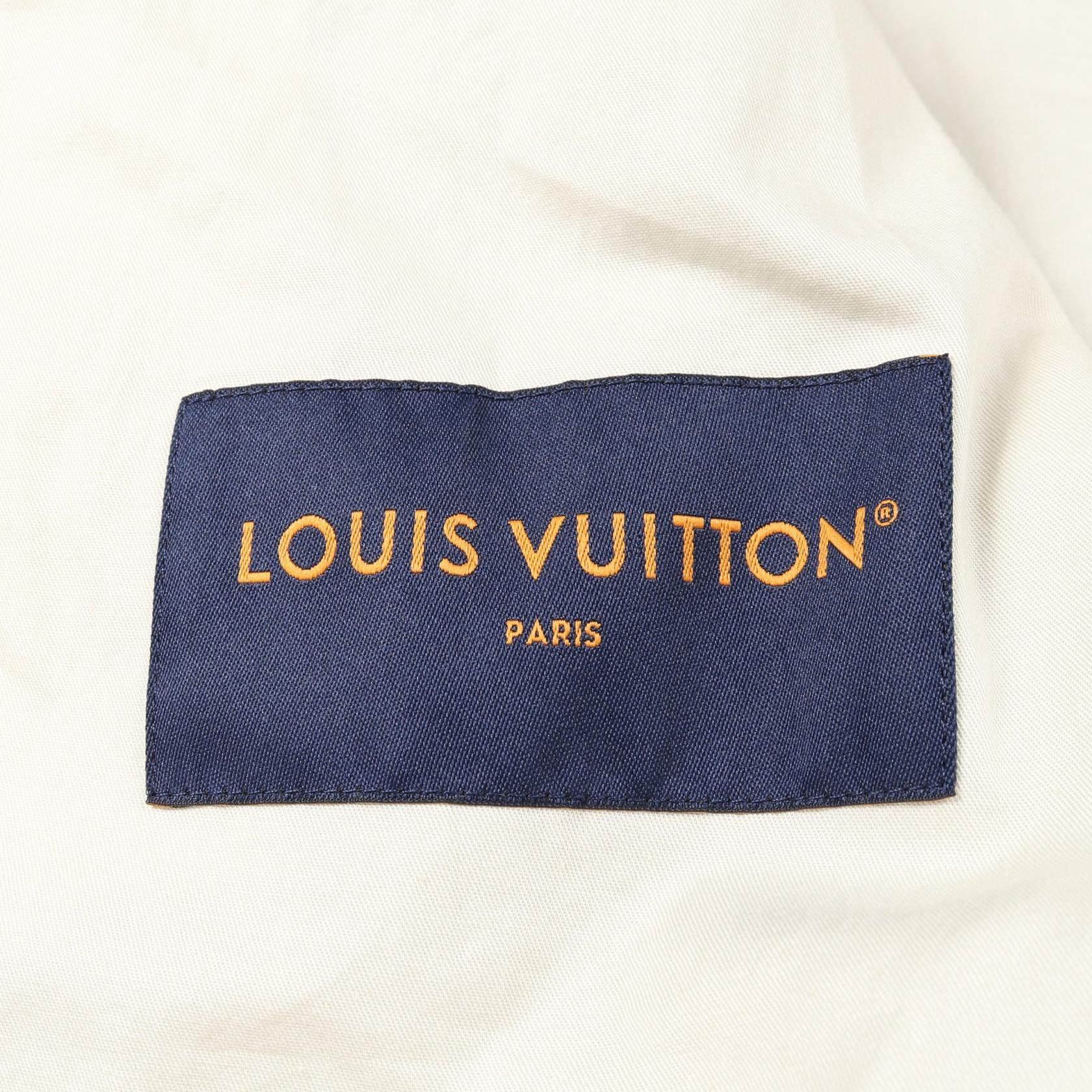 ルイヴィトン LVロゴ コットンフーデッドジャケット