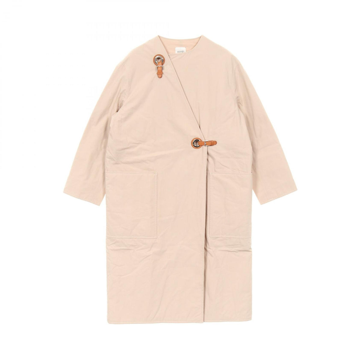 エルメス WRAP COAT コットンコート