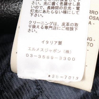 エルメス カーフレザー ジャケット アウター