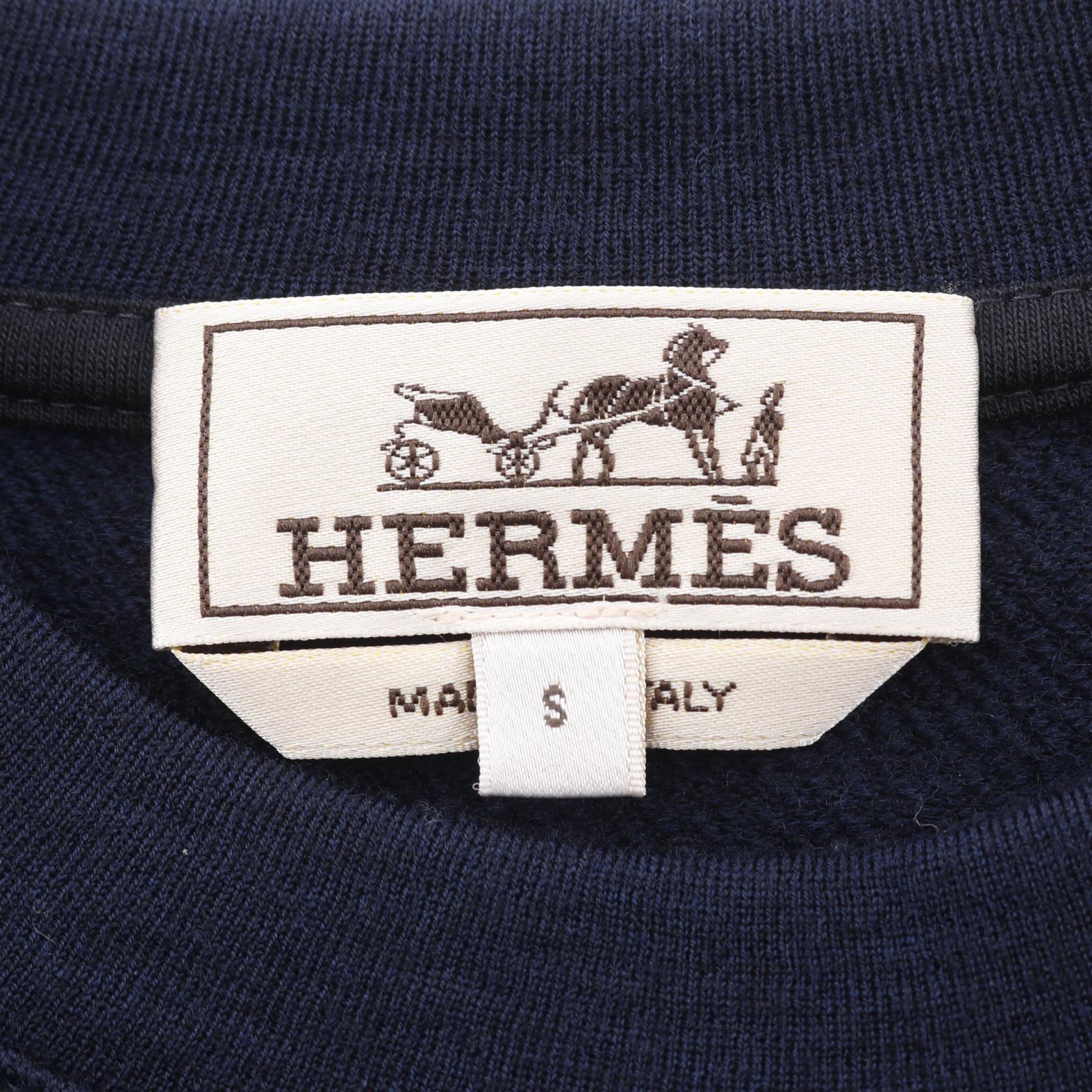 エルメス Cheval Punk Bandana ウールスウェット