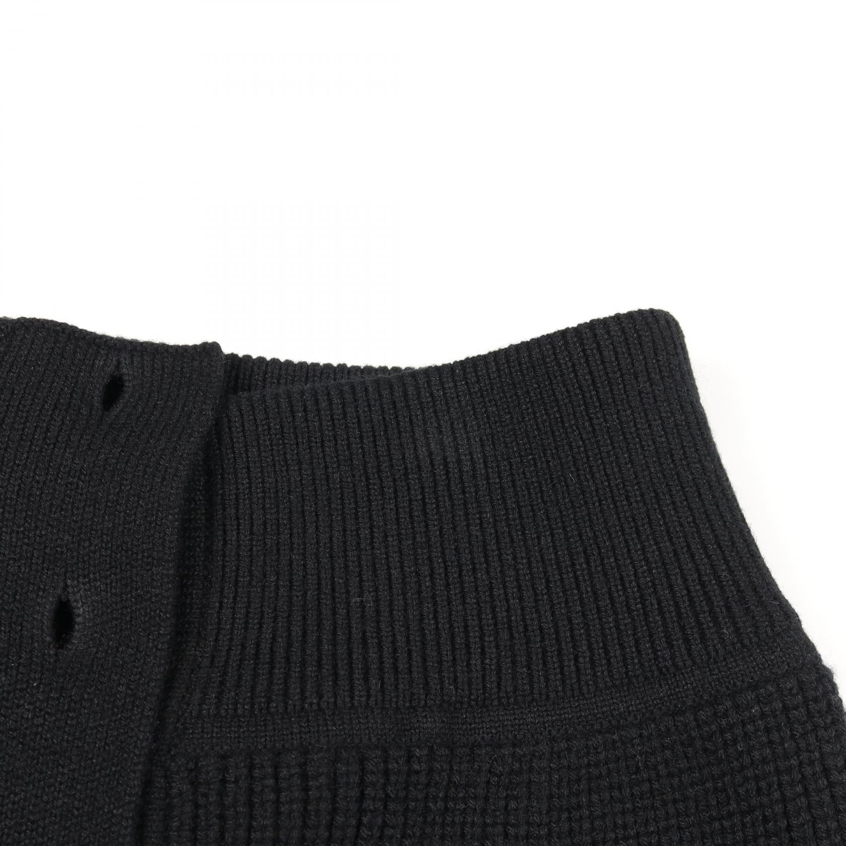 エルメスセリエボタンカシミヤスカート