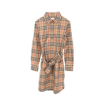 バーバリー Astride Check Shirt Dress コットンワンピース