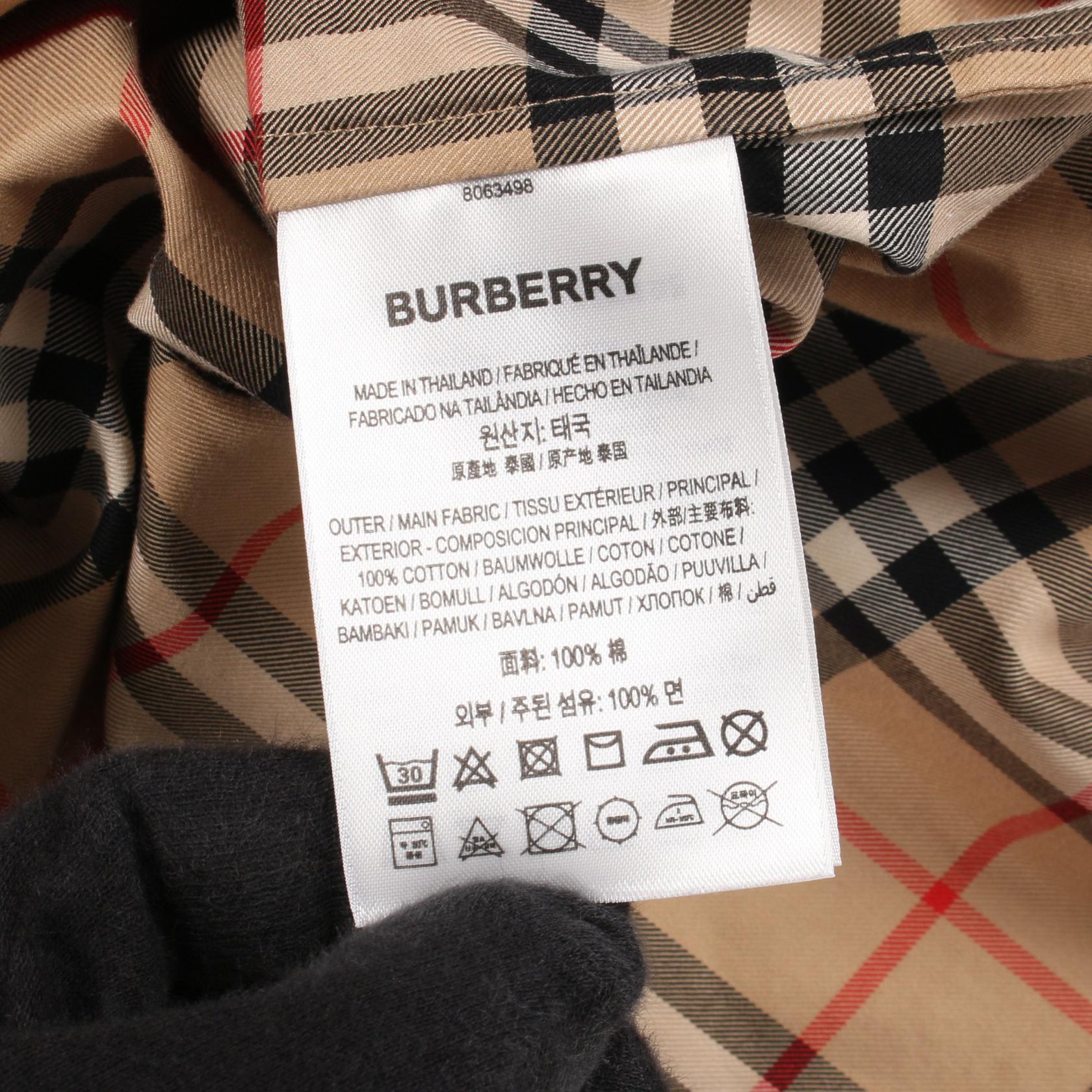 バーバリー Astride Check Shirt Dress コットンワンピース