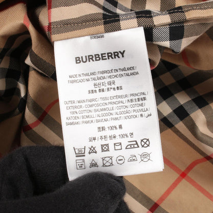 バーバリー Astride Check Shirt Dress コットンワンピース