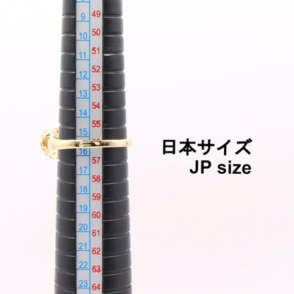 ジュエリー Au750 ダイヤモンドパールリング