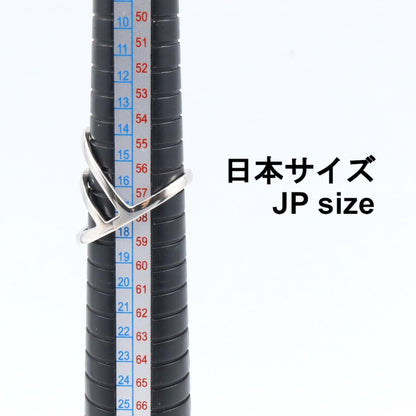 ジュエリー K18WG ダイヤモンドリング