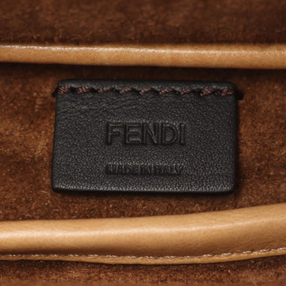 フェンディ シンプリーFENDY レザー ミニショルダーバッグ