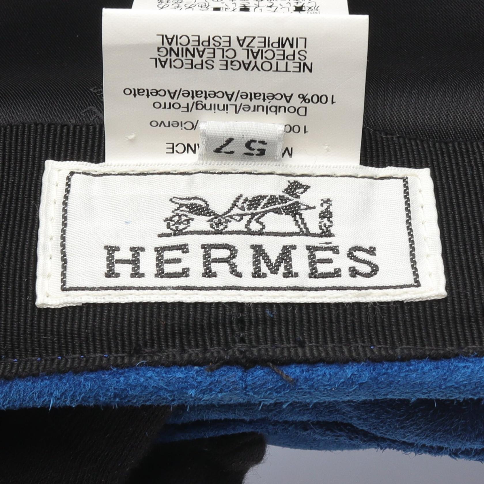 エルメス キャスケット レザー 帽子