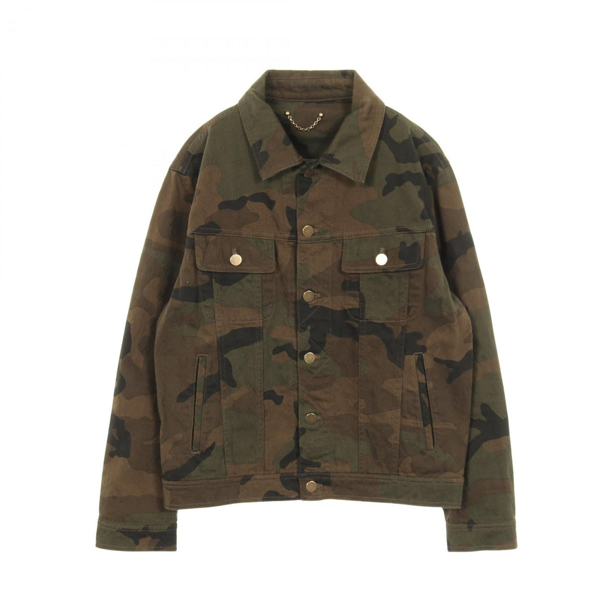 ルイヴィトン × Supreme モノグラム コットンデニムジャケット