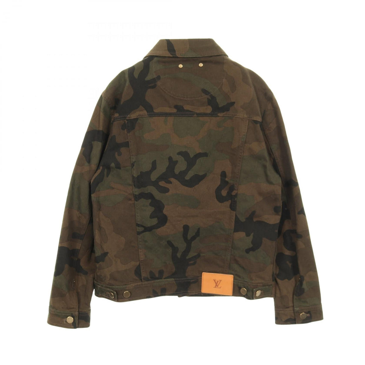 ルイヴィトン × Supreme モノグラム コットンデニムジャケット