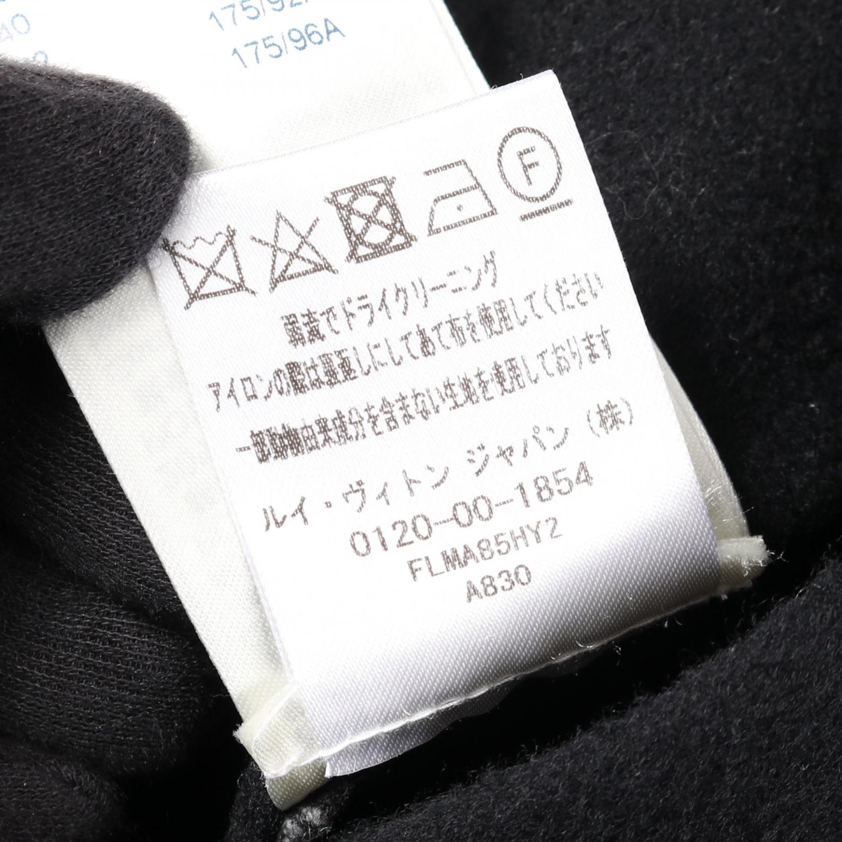 ルイヴィトン フォルナセッティ ウール レザー ジャケット