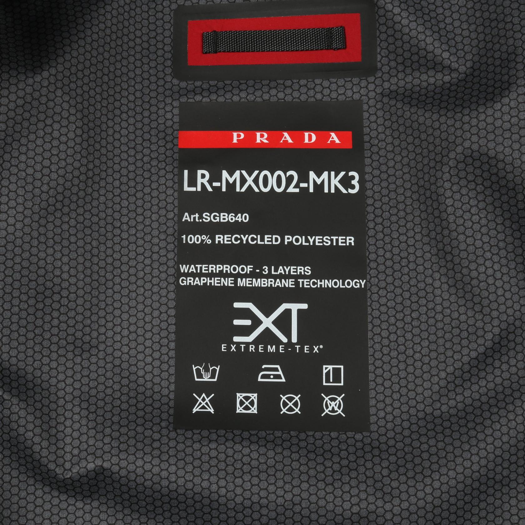 プラダ Extreme Tex ポリエステル マウンテンパーカー