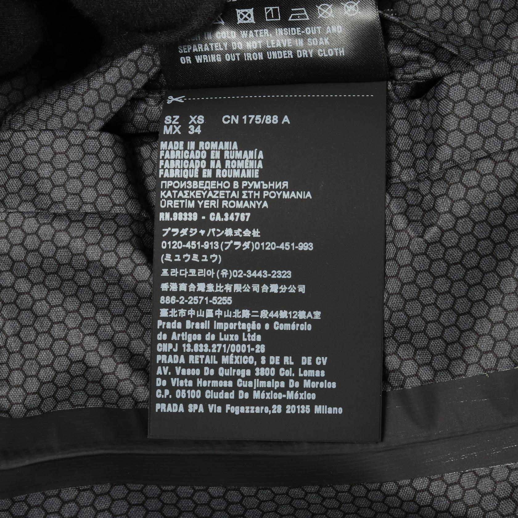プラダ Extreme Tex ポリエステル マウンテンパーカー