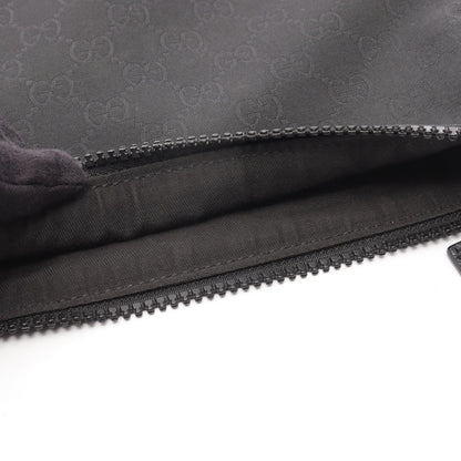 グッチ GGナイロンレザーショルダーバッグ