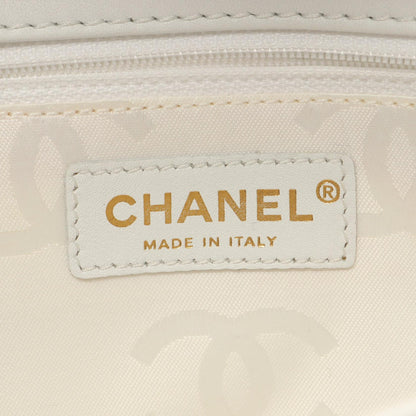 シャネル ワイルドステッチ レザーハンドバッグ