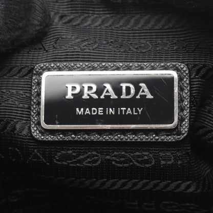 プラダ SAFFIANO TRAVEL ナイロンサフィアーノレザー ショルダーバッグ