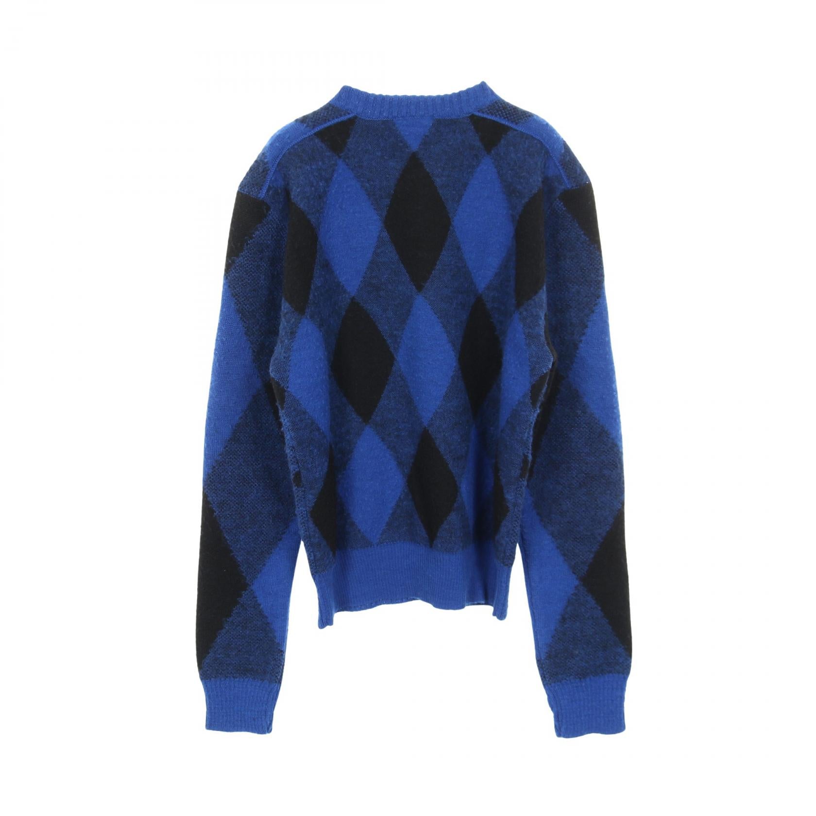 バーバリー Argyle Check EKD ウールニット