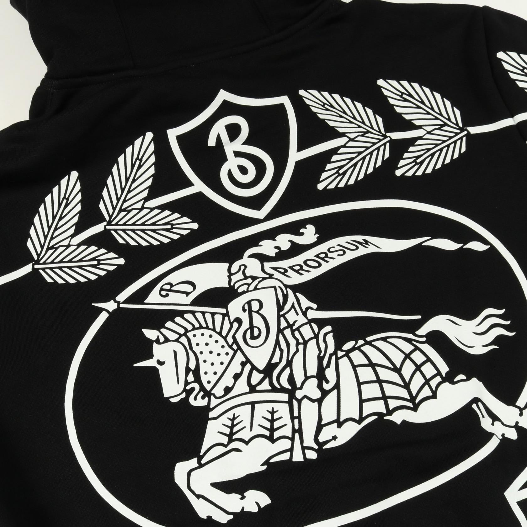 バーバリー EKD PRINT コットンブレンド パーカー