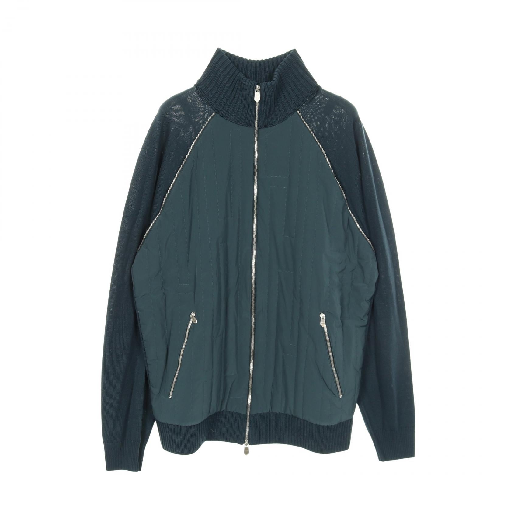 エルメス H柄 ポリエステル ジャケット