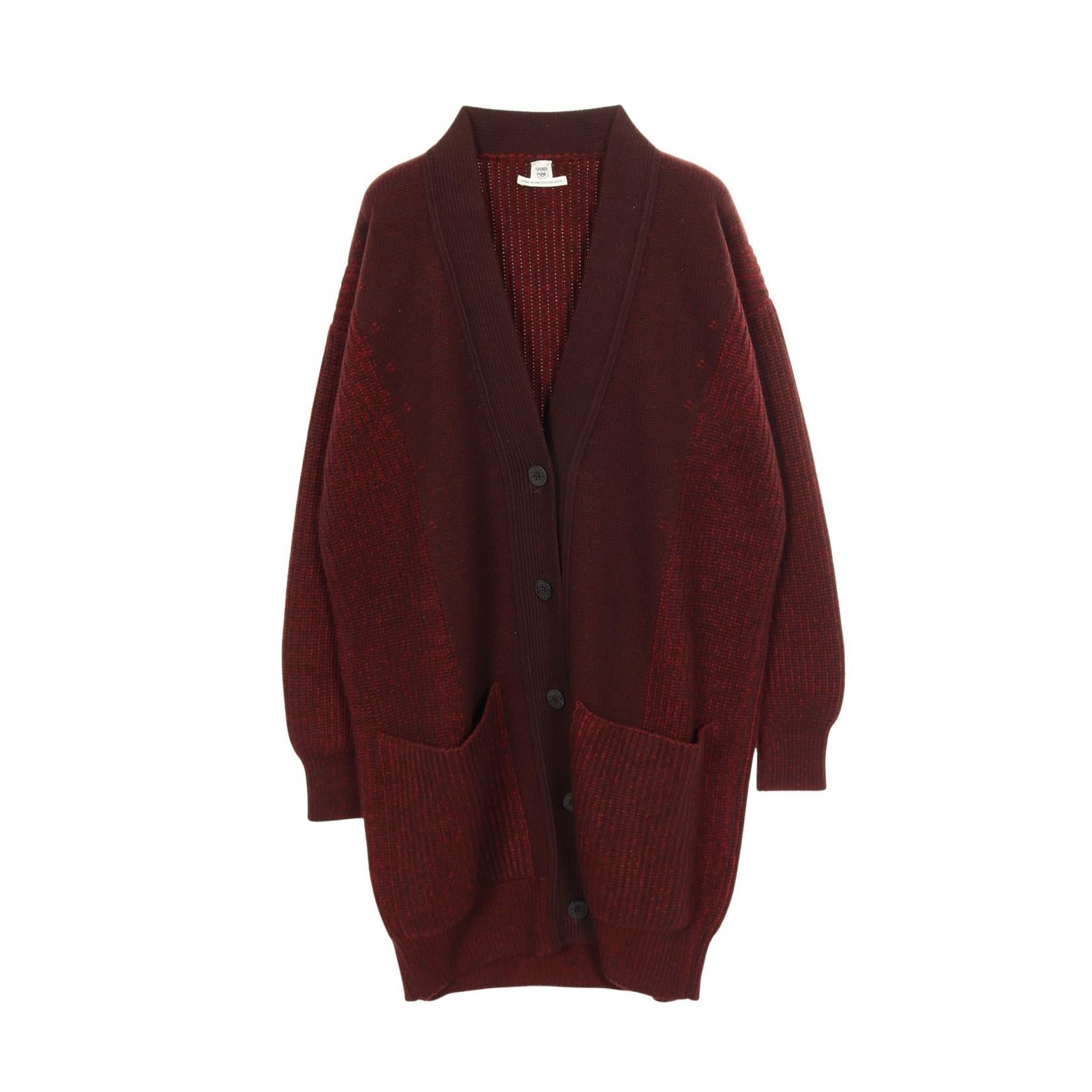 エルメス カシミヤロングカーディガン
