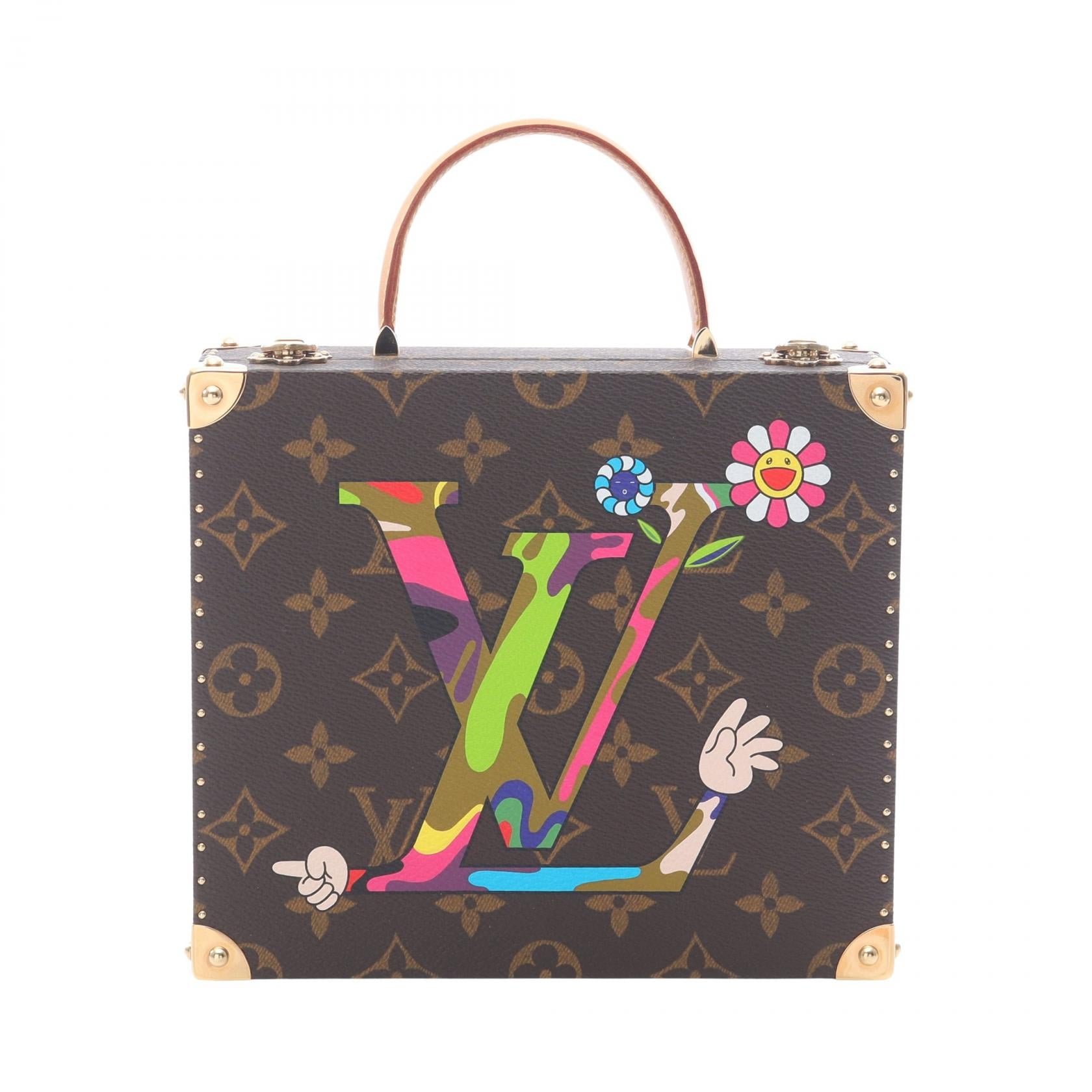 ルイヴィトン LV × TM ジュエリーケース モノグラムキャラクテール ジュエリーケース
