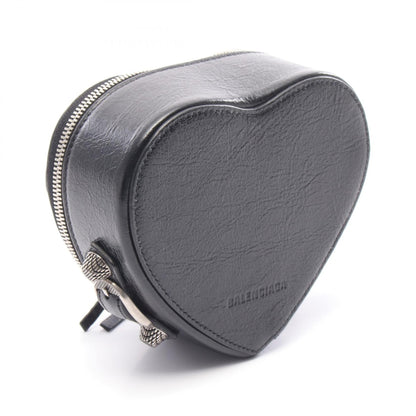 バレンシアガ LE CAGOLE HEART レザーポーチ