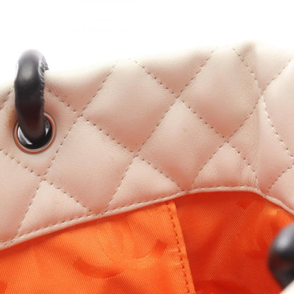 シャネル カンボンライン レザー トートバッグ
