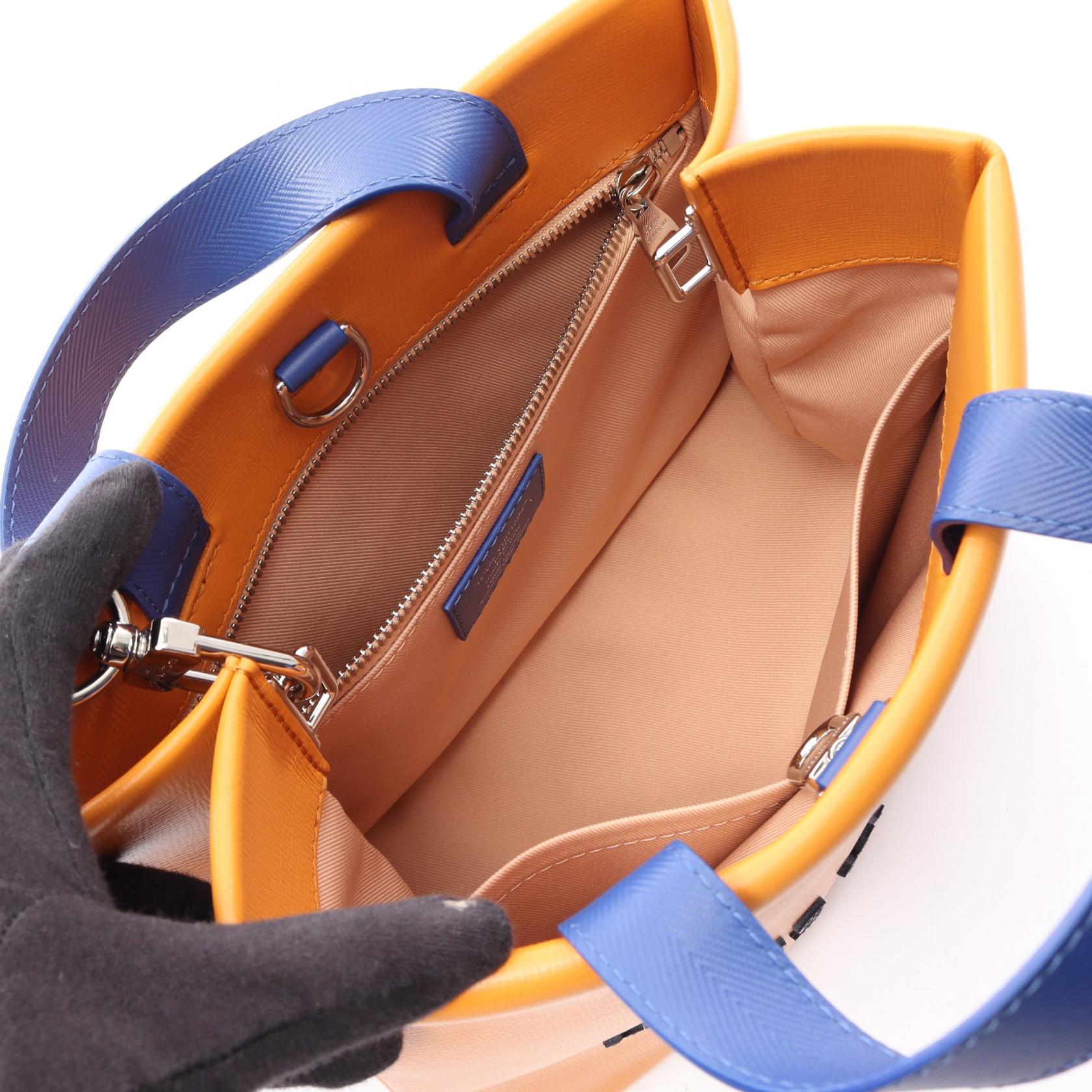 ルイヴィトン ショッパートート MINI レザー2wayハンドバッグ