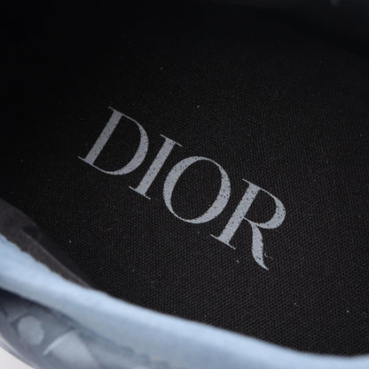 ディオール Dior Snow Slipper オブリーク レザー ファブリック スリッポン