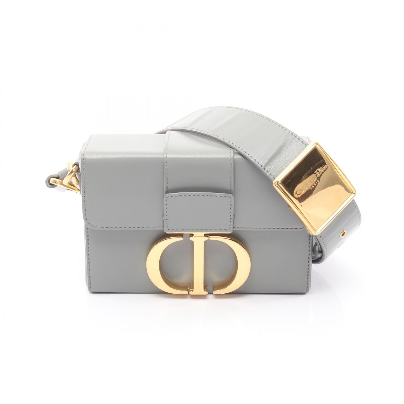 ディオール 30 MONTAIGNE レザー ショルダーバッグ