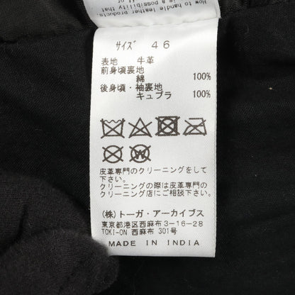 トーガビリリース レザージャケット