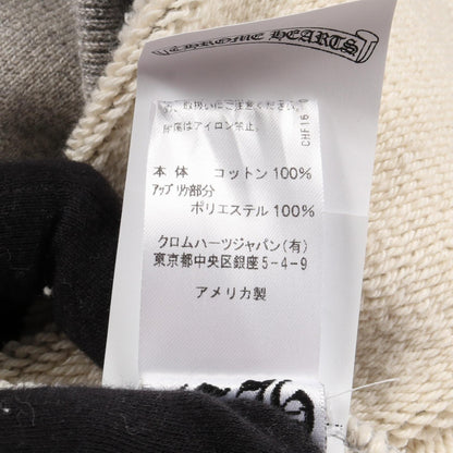 クロムハーツ クロスパッチCHロゴ刺繍 コットンパーカー