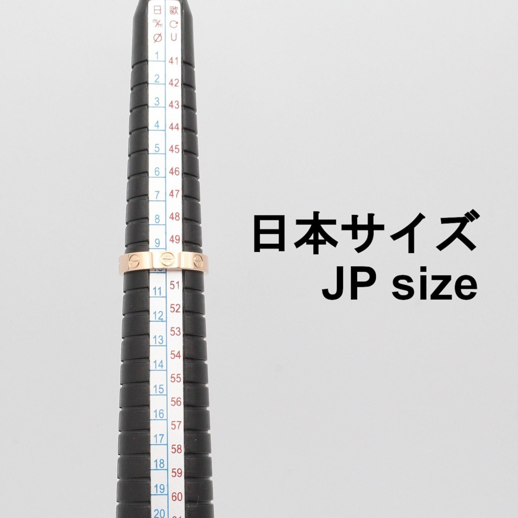カルティエ ミニラブ Au750 リング 9.5号